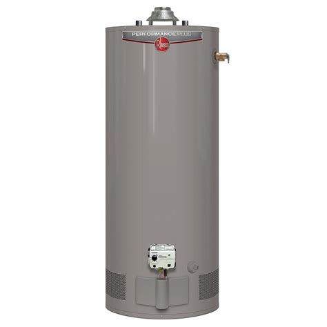 Rheem Performance Plus 40 Gal. Short 9 Year 38,000 BTU High Efficiency ...