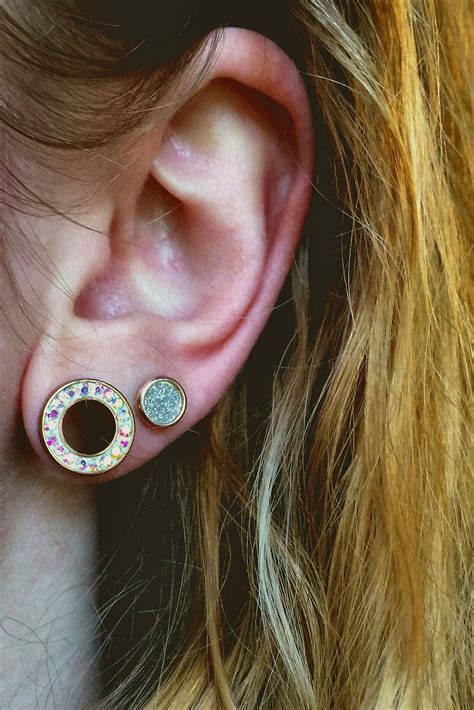 Gauges+piercings Ear Gauges, Piercings, Stud Earrings, My Style ...