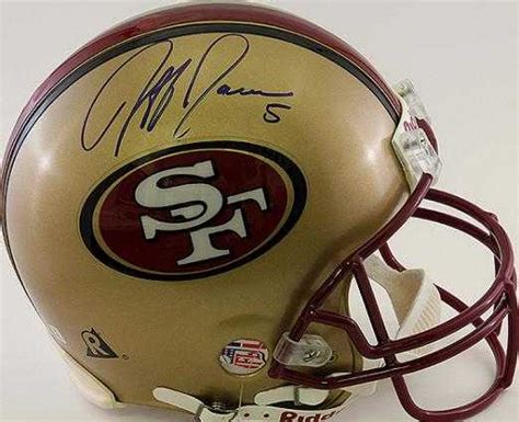 Jeff Garcia autographed Football Helmet (San Francisco 49ers)