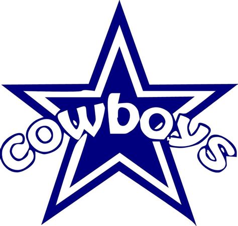 Dallas Cowboy Star Vinyl Decal | Star vinyl, Vinyl decals, Dallas ...