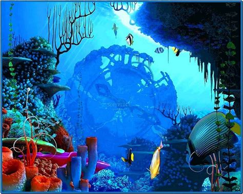 Coral Reef Adventure Aquarium 3D Screensaver 1.0 - Download ...