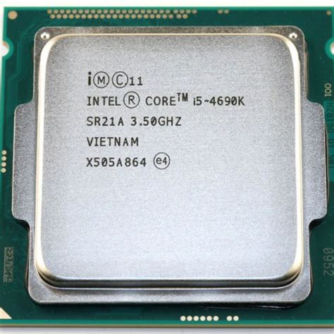 Intel Core i5 4690K 3.5Ghz USED | Shopee Malaysia