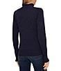 CeCe Ruffled Mock Neck Long Sleeve Sweater | Dillard's
