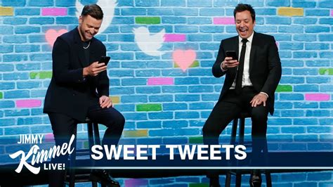 Jimmy Fallon & Justin Timberlake Read Sweet Tweets About Each Other ...