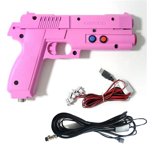 Usb Arcade Light Gun Time Crisis 3 For Pc Arcade Game Accessory With 4 Led Sensor Installed ...