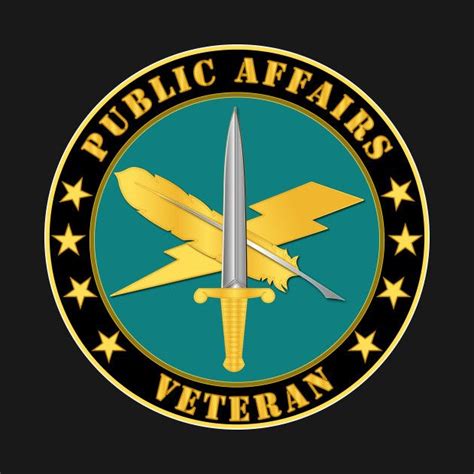 Check out this awesome 'Public+Affairs+Veteran+w+Silver' design on @TeePublic! | Military ...