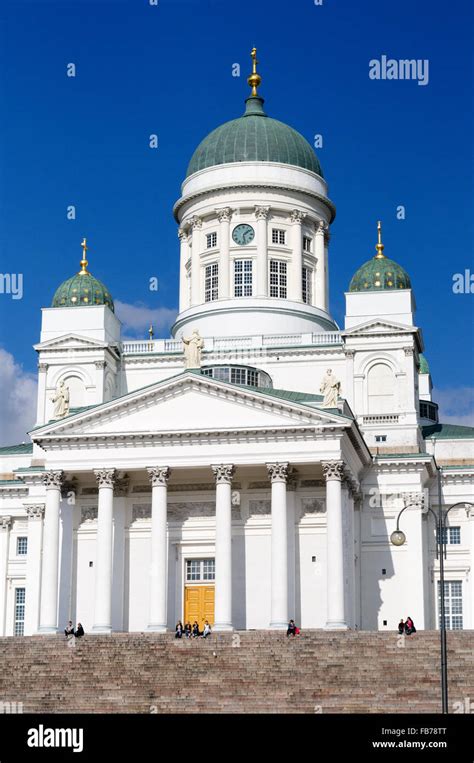 Helsinki Cathedral, Senate Square. Kruununhaka, Helsinki, Finland Stock Photo - Alamy