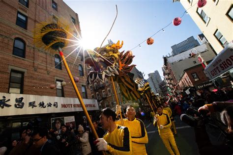 Lunar New Year parade held in Manhattan's Chinatown