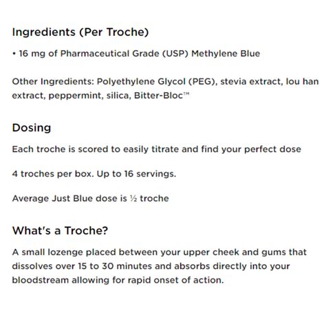 Methylene Blue - Brain and Body Solutions