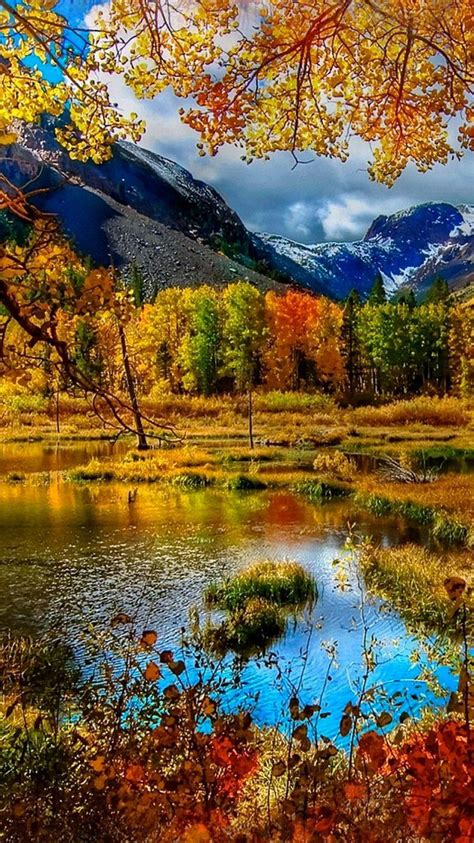 Fall Mountain Lake Wallpapers - Top Free Fall Mountain Lake Backgrounds ...