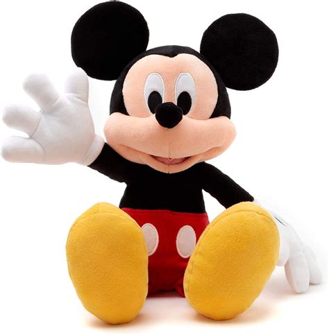 Disney Mickey Black Fashion Anime Stuffed Plush Dolls Cartoon Doll Toy Baby Kids children ...