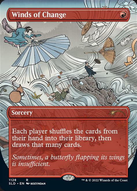 Winds of Change - Secret Lair Drop - MTG Print