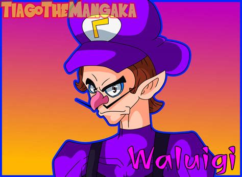 SMG4 - Waluigi by TiagoTheMangaka on DeviantArt