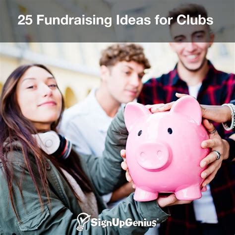 25 Fundraising Ideas for Clubs | Fundraising, Club fundraisers, Charity ...