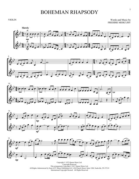 Keyboard Bohemian Rhapsody Sheet Music Easy - Bohemian Rhapsody Easy ...