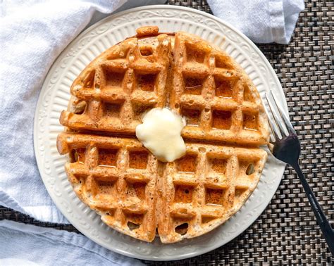 Crispy Waffles — The Yummy Vegan