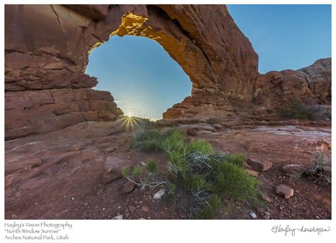 Sunrise in Arches National Park. www.hayleysvisionphotography.com ...