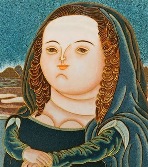 Mona Botero | Mona lisa, Hispanic art, Figurative artists