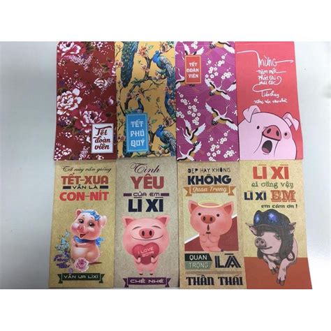 Lì xì tết 2019 (Set 10 bao) | Shopee Việt Nam