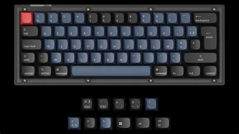 Keychron V4 QMK Custom Mechanical Keyboard ISO Layout Collection – Keychron | Wireless ...