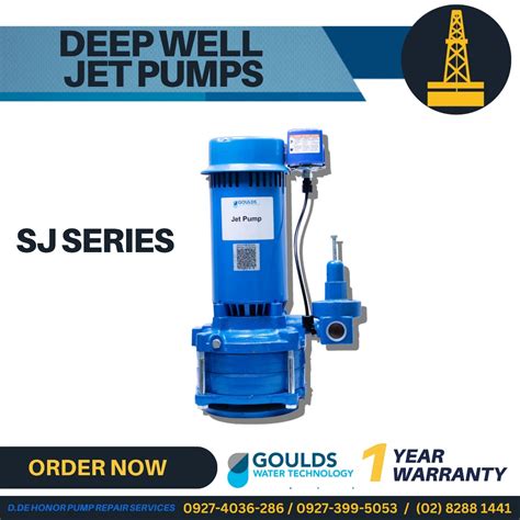 Goulds pump SJ Series Vertical Jet Pump 1.5hp, Commercial & Industrial ...