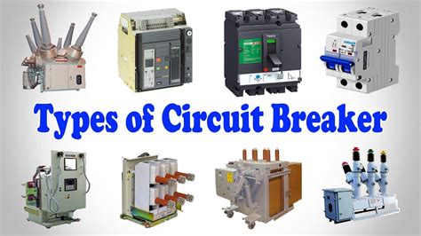 Circuit Breaker - Types of Circuit Breaker - Different Types of Circuit ...