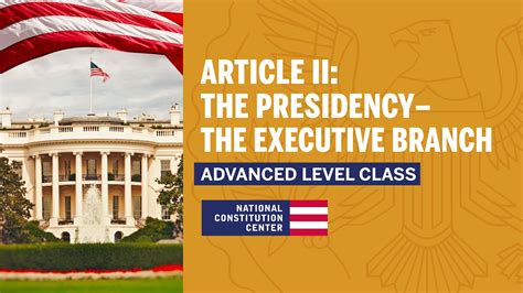 Article II: The Presidency – The Executive Branch (Advanced Level) - YouTube