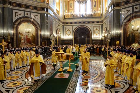 Primate of Russian Orthodox Church celebrates Liturgy at the Cathedral ...