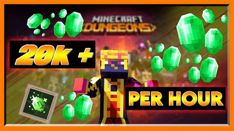 Emerald Farming Guide In Minecraft Dungeons - How To Earn 30,000+ Emeralds Per Hour! - YouTube