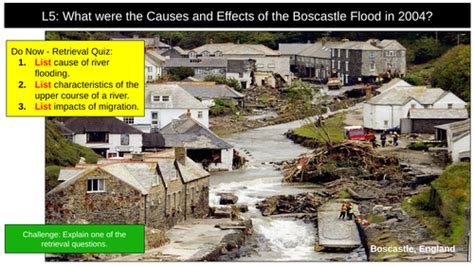 Boscastle Flood | Teaching Resources