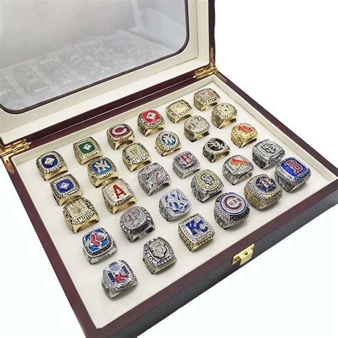 MLB Championship 30 Rings Set 1988 - 2018 - Sport Fantasic