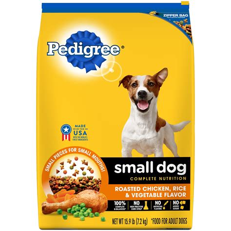 PEDIGREE Small Dog Complete Nutrition Adult Dry Dog Food Roasted ...