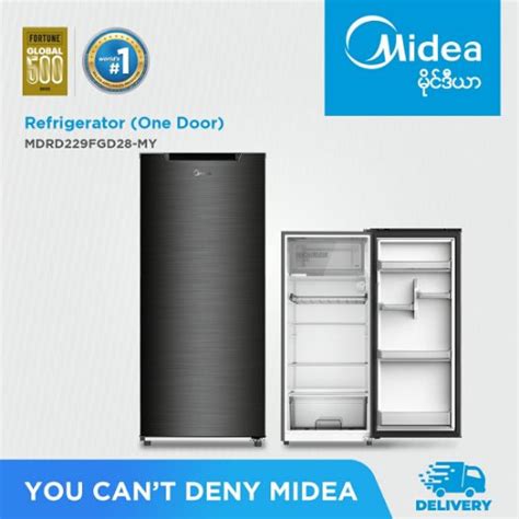 Mandalay Trade. Midea MDRD-229FGG28 (1 Door Refrigerator)