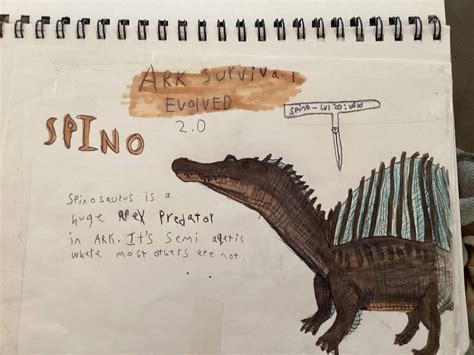 Ark survival evolved new spino by styracoart on DeviantArt