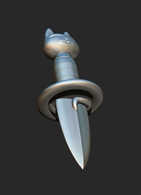 GATITO BLADE FROM PUSS IN BOOTS THE LAST WISH 3D model 3D printable | CGTrader