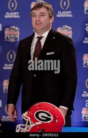 Georgia head coach Kirby Smart during National Championship Media Day on Saturday, Jan. 7, 2023 ...