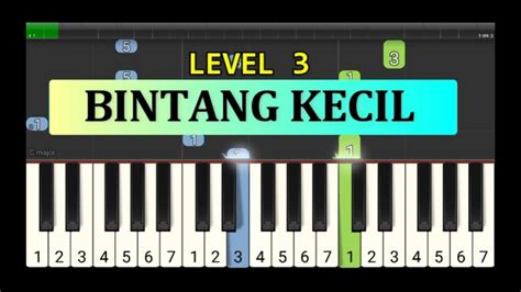 nada piano bintang kecil - piano tingkat 3 - instrument lagu anak anak ...