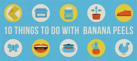 10 Clever Ways You Can Reuse a Banana Peel [INFOGRAPHIC]