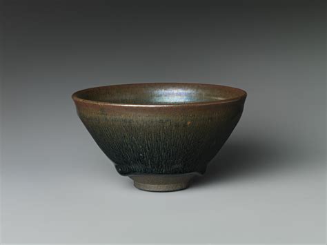 Tea Bowl with “Hare’s-Fur” Glaze | China | Southern Song dynasty (1127 ...