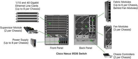 Обзор Cisco 9500 Nexus Switch-Model