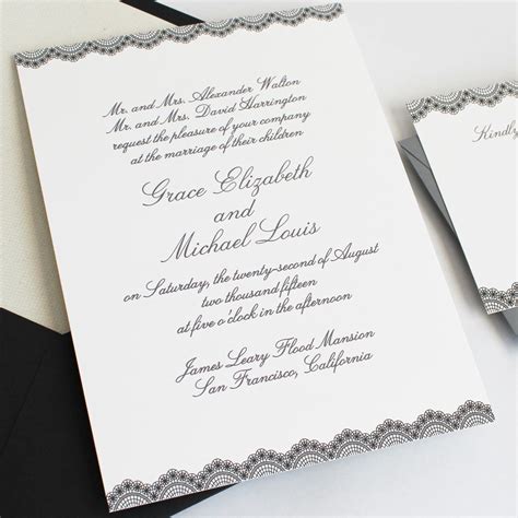 How to Word and Assemble Wedding Invitations – Philadelphia Wedding