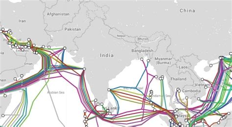 Submarine Cable Map Of India - United States Map