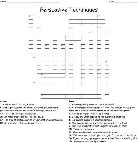 Persuasive Techniques Worksheets — db-excel.com