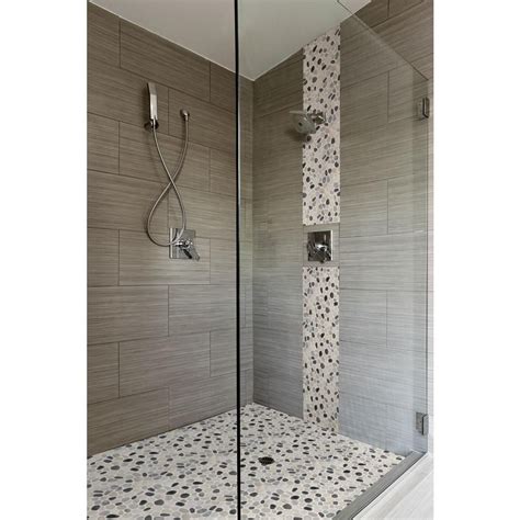 MS International Metro Charcoal 12 in. x 24 in. Glazed Porcelain Floor ...