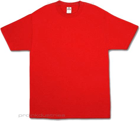 Tshirt Template Red