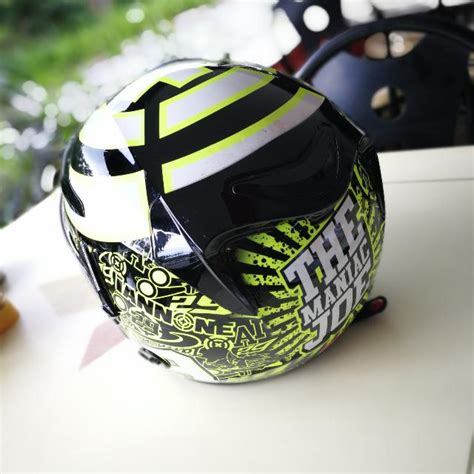 KYT Open Face Motogp Helmet, Motorbikes on Carousell