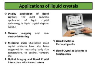 Liquid Crystal and Liquid Crystal Polymer