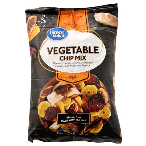 Great Value Vegetable Chips Mix, 8 Oz. - Walmart.com