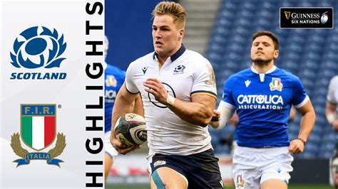 Scotland v Italy - HIGHLIGHTS | Bonus-Point Earned In High-Scoring Game ...