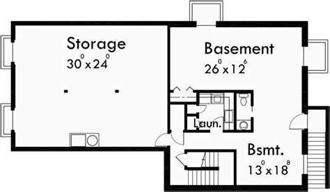 21+ Charming Style House Plans With Basement Access From Garage